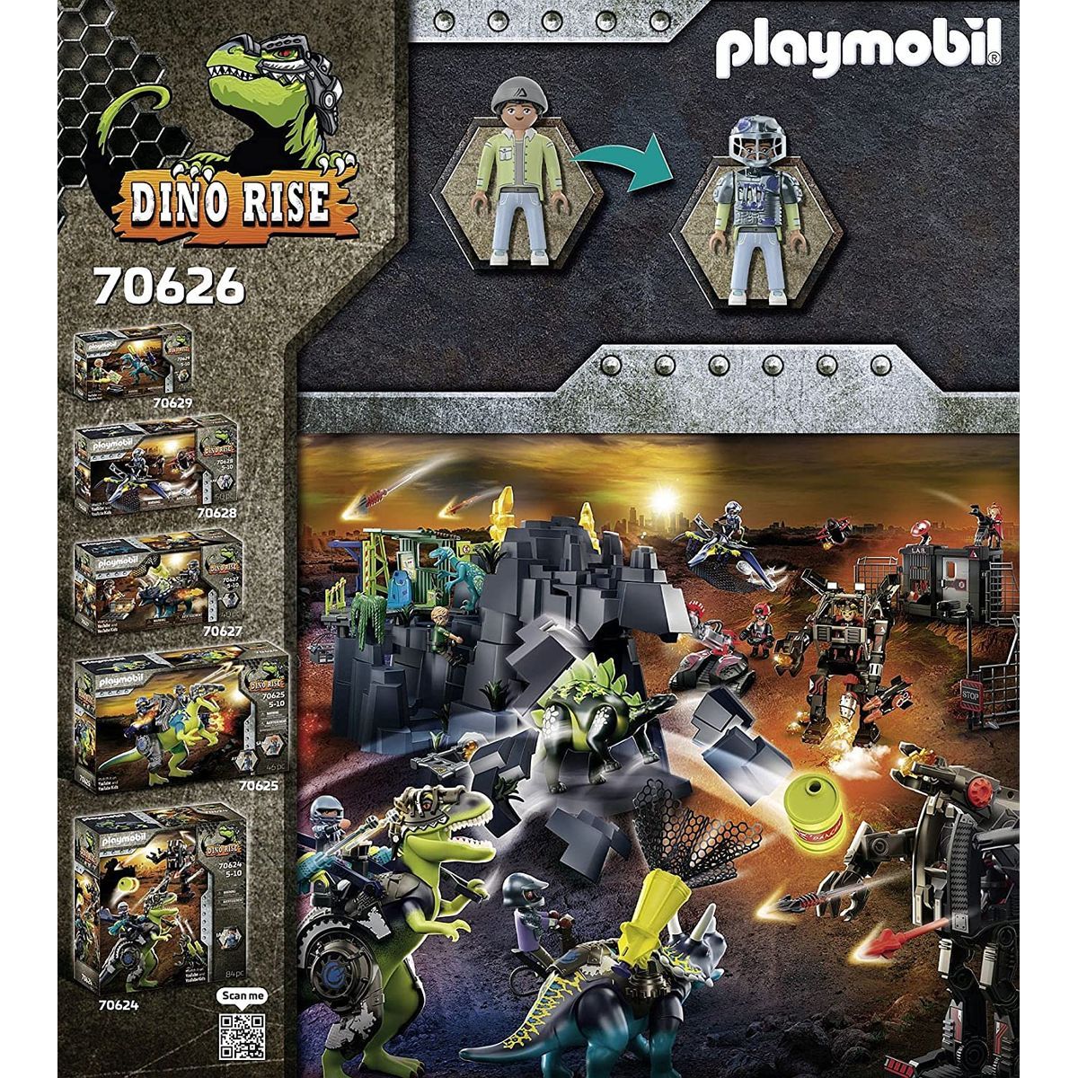 PLAYMOBIL® 70626 Saichania: Obrana robota bojovníka