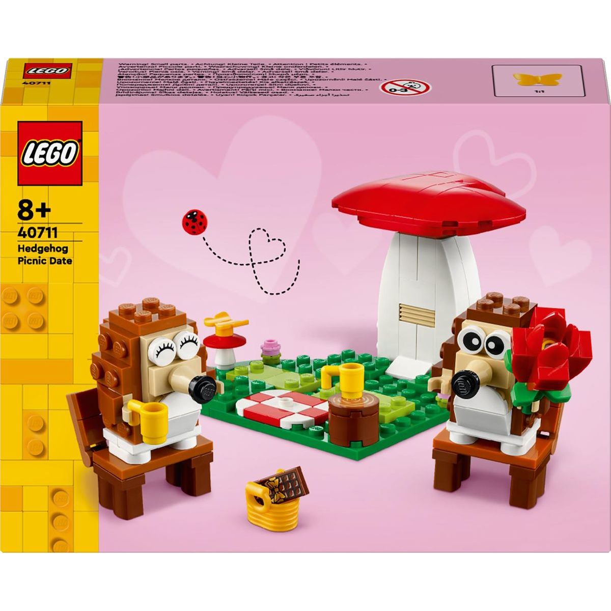 LEGO® Iconic 40711 Ježčí rande s piknikem