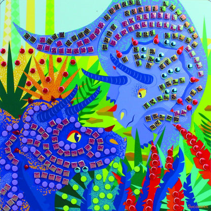 Sycomore mozaika - Dinosauři 5 ks