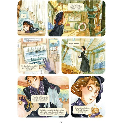 Enola Holmesová - Případ pohřešovaného markýze (komiks)