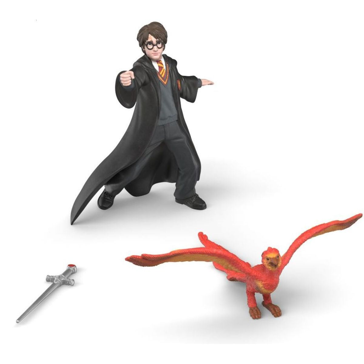 Schleich Harry Potter -Harry & Fawkes s mečem