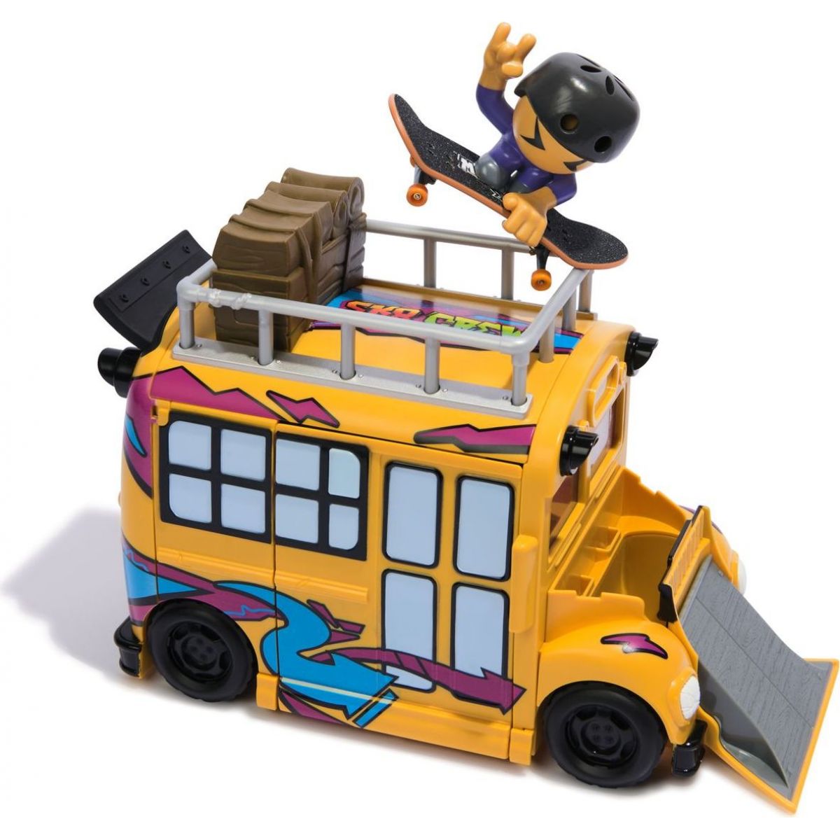 Tech Deck SK8 Crew autobus playset