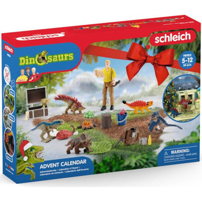 Schleich 98984 Adventní kalendář Dinosauři - Poškozený obal