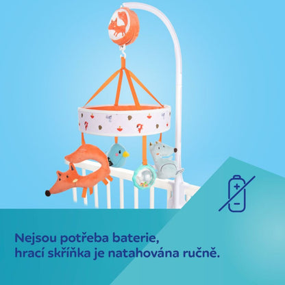 Canpol babies Plyšový kolotoč s melodiemi Fox