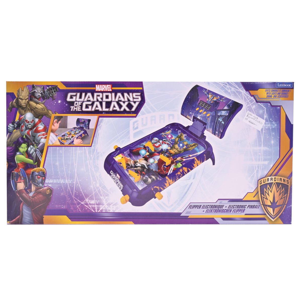Lexibook Elektronický stolní pinball Strážci Galaxie