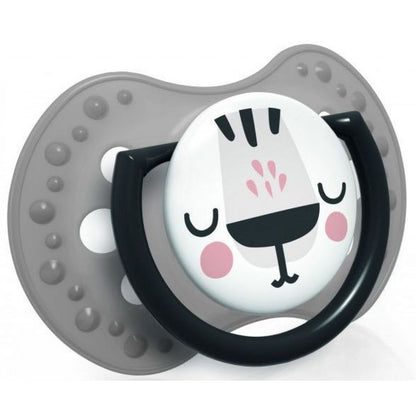 LOVI Dudlík silikonový dynamický Salt & Pepper 6-18 m 2 ks
