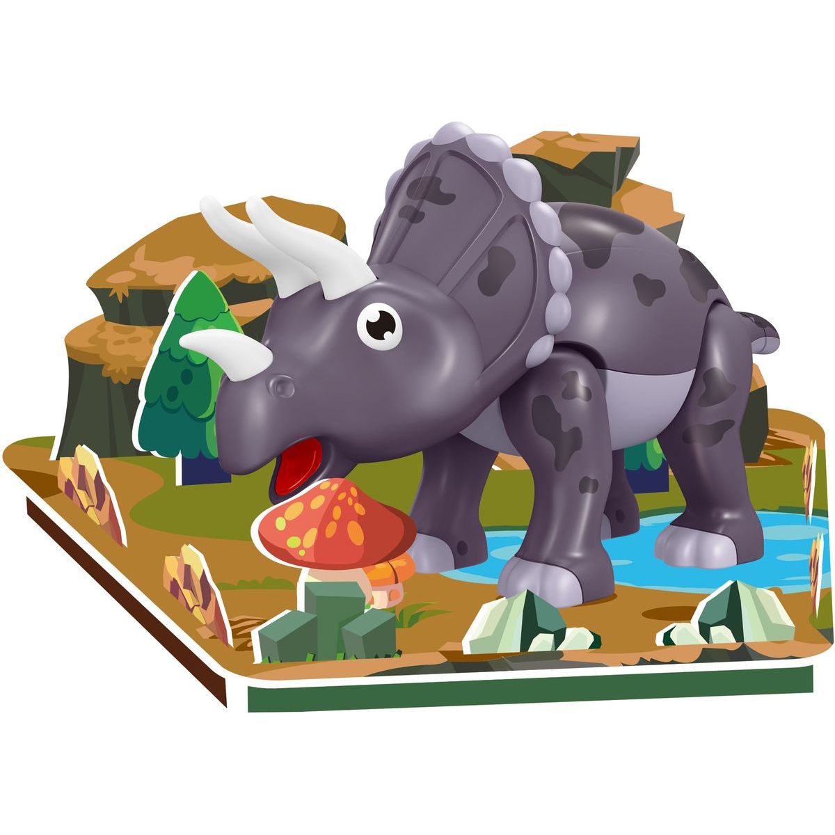 Magnetická stavebnice Triceratops