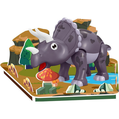 Magnetická stavebnice Triceratops