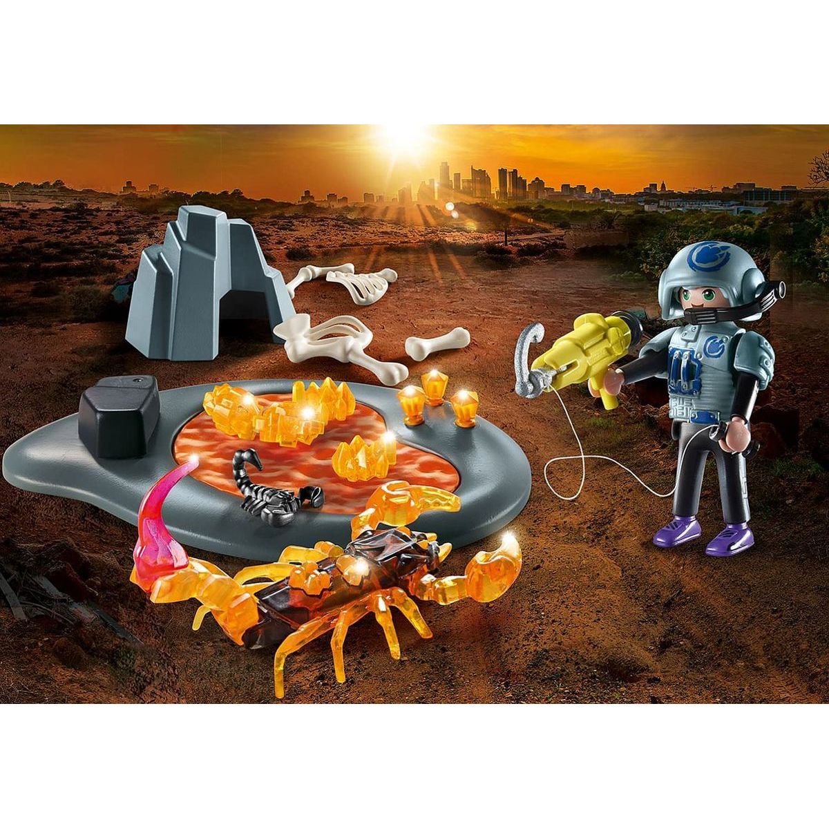 PLAYMOBIL® 70909 Starter Pack Boj s ohnivým škorpionem