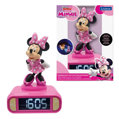 Lexibook Budík Minnie se svítící figurkou