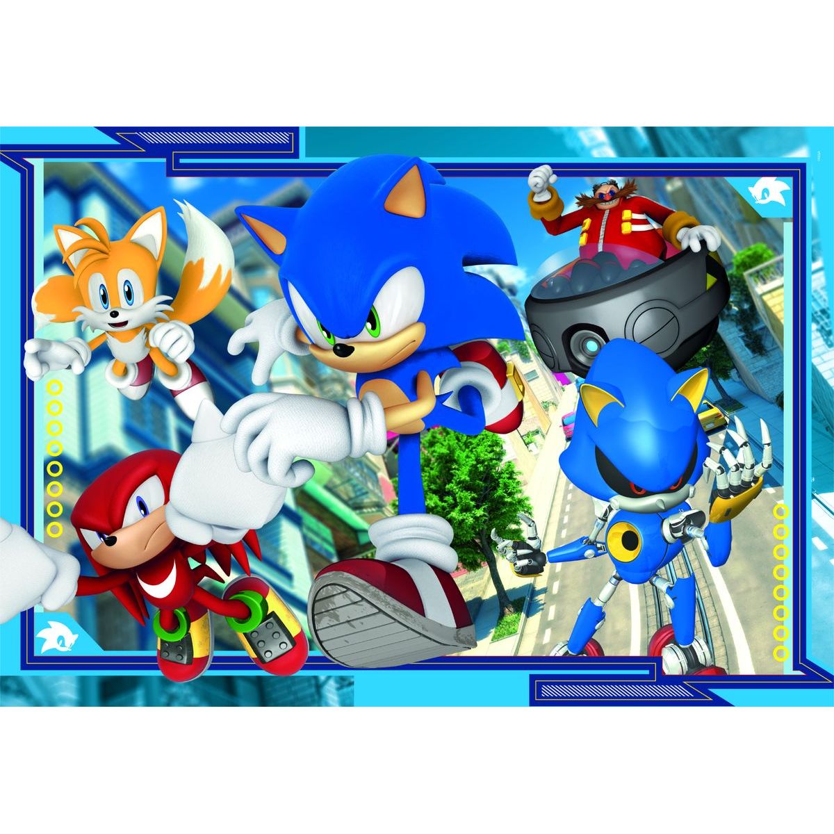 Clementoni puzzle 180 box Sonic 3
