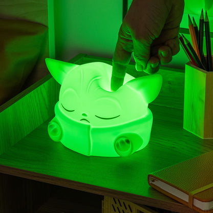 Mandalorian - Grogu světlo SquishyGlo silikonové