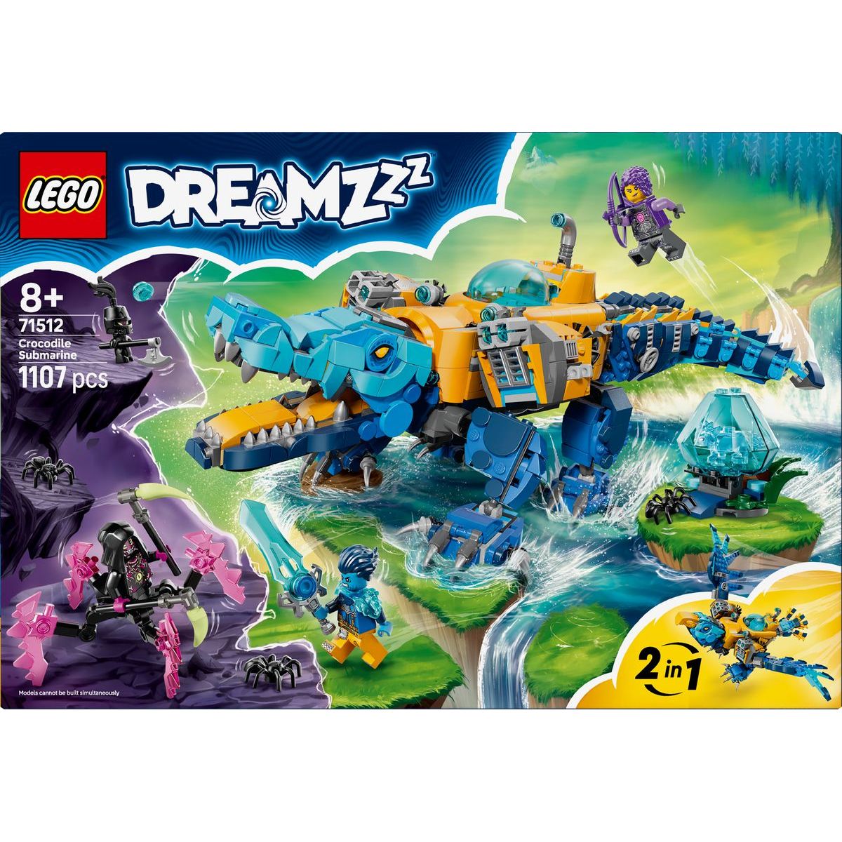 LEGO® 71512 Krokodýlí ponorka