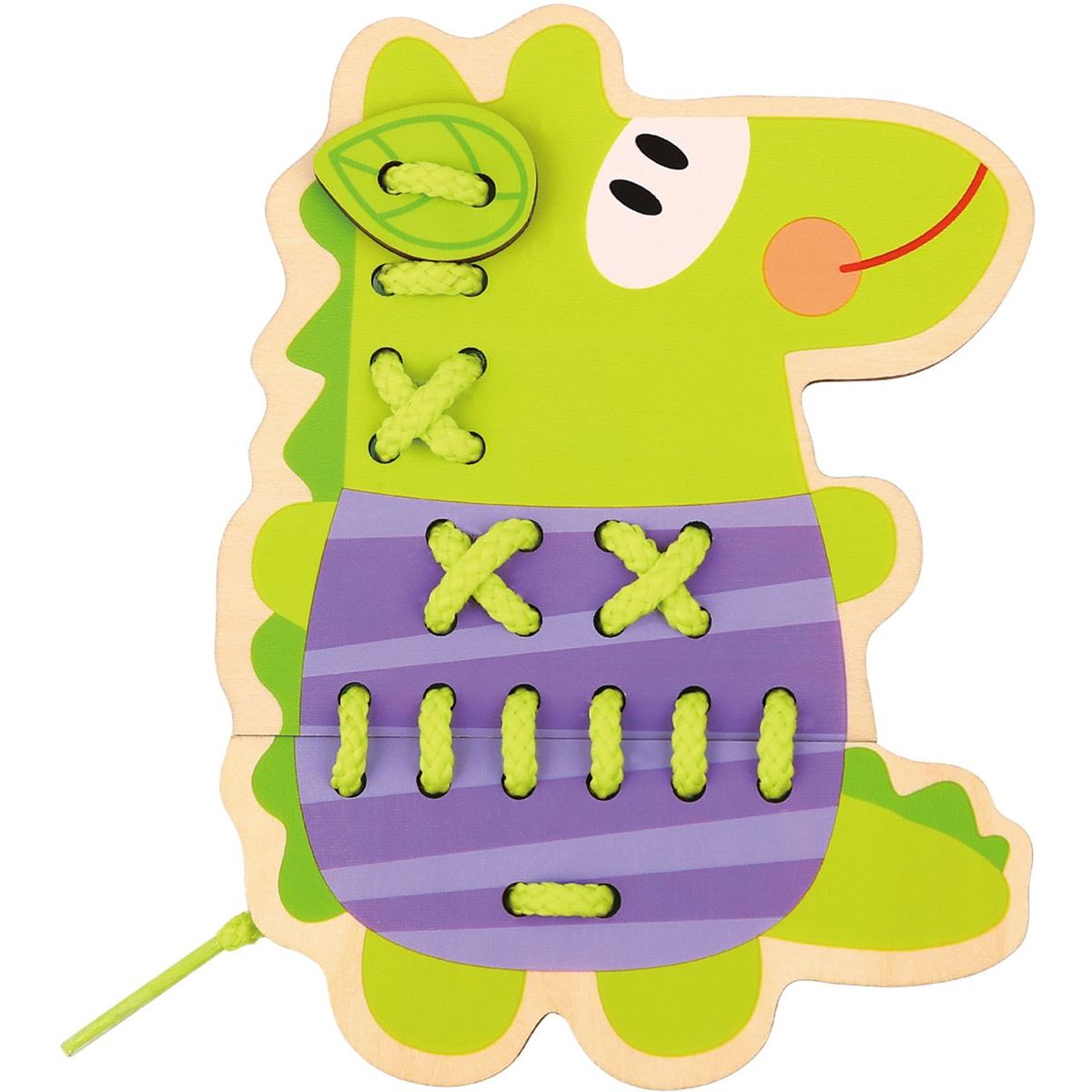 Tooky Toy Dřevěná provlékací zvířátka