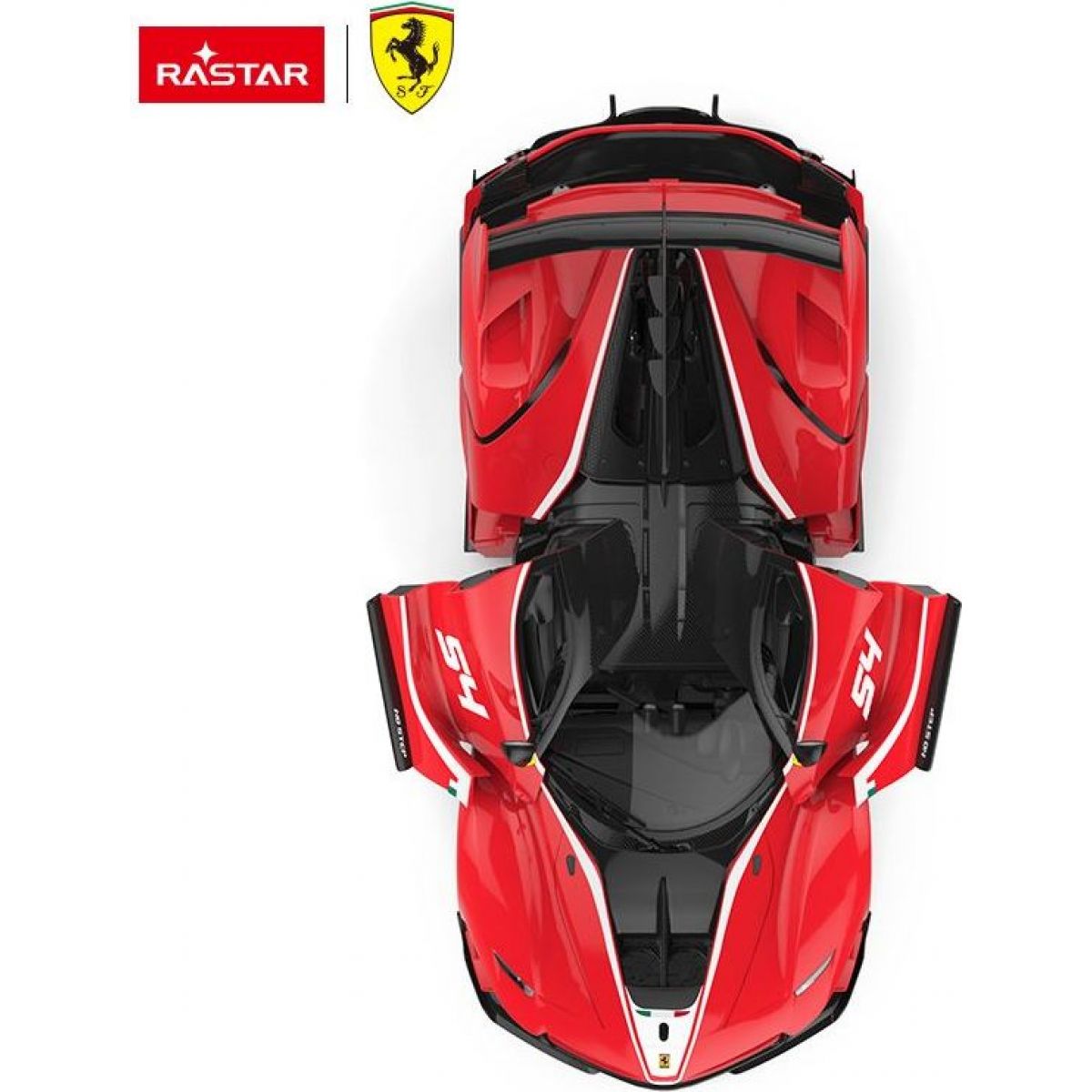 Epee Stavebnice RC auto 1 : 18 Ferrari červené 84 dílků