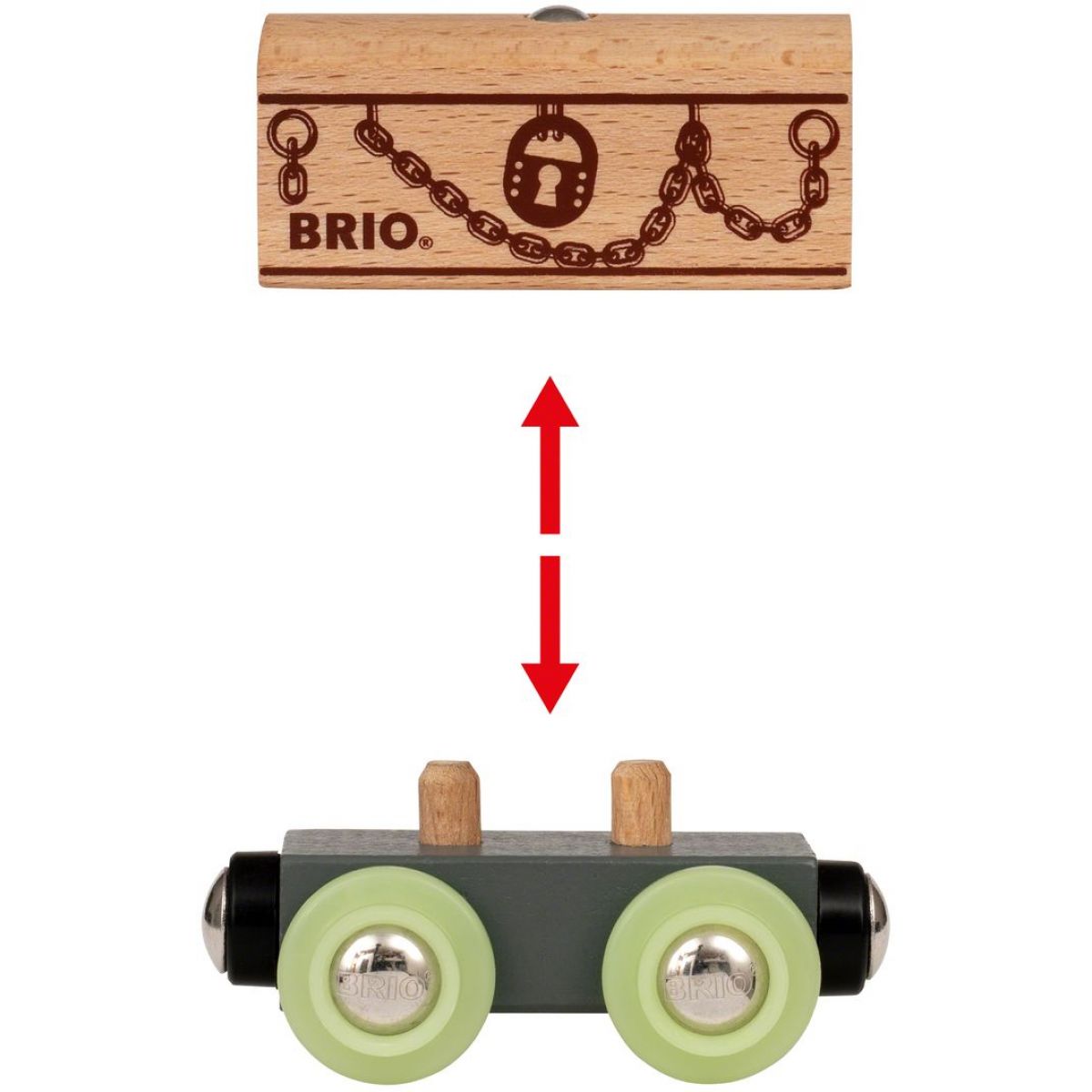 Brio World 33986 Strašidelný vlak