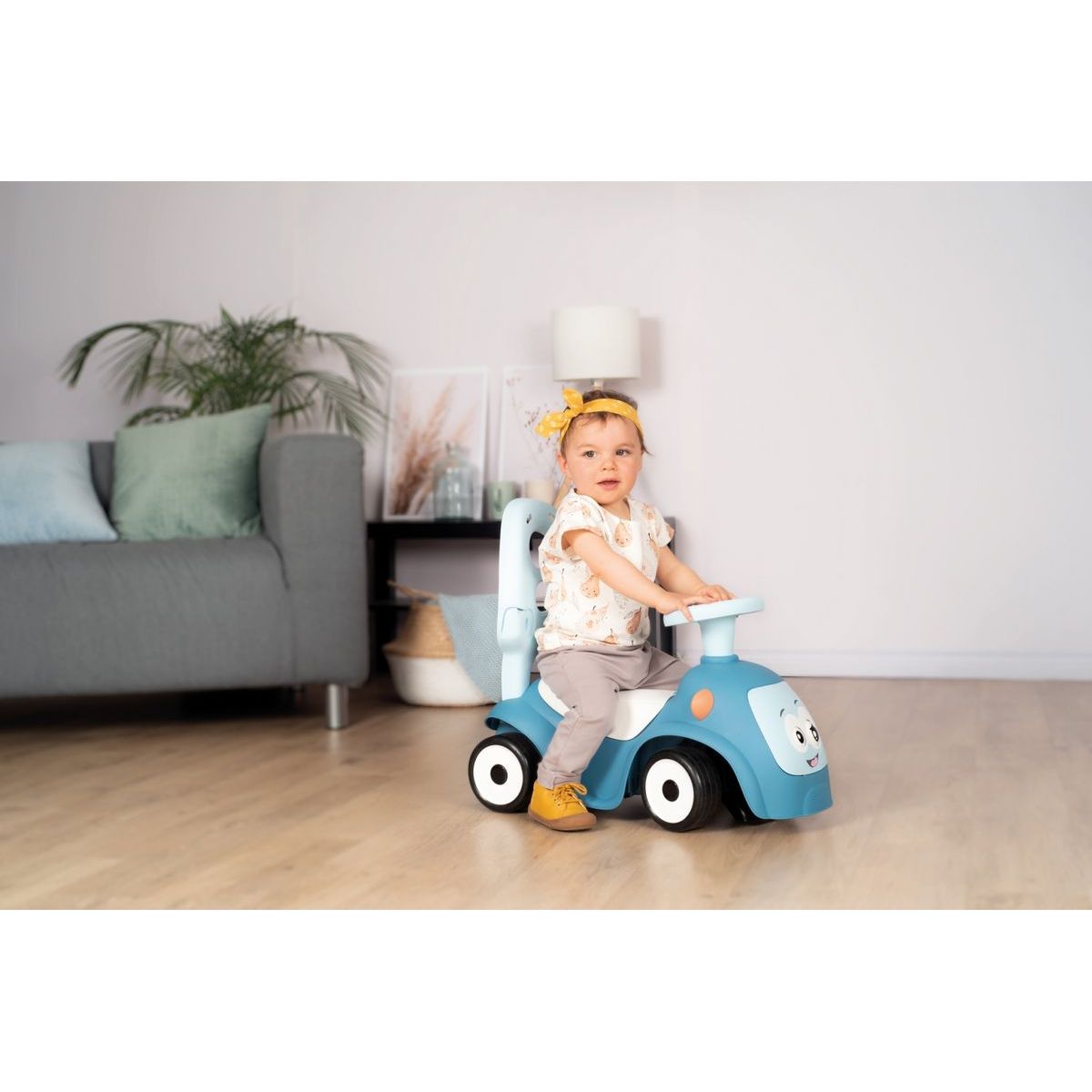Smoby Odrážedlo Maestro elektronické 3 v 1 modré