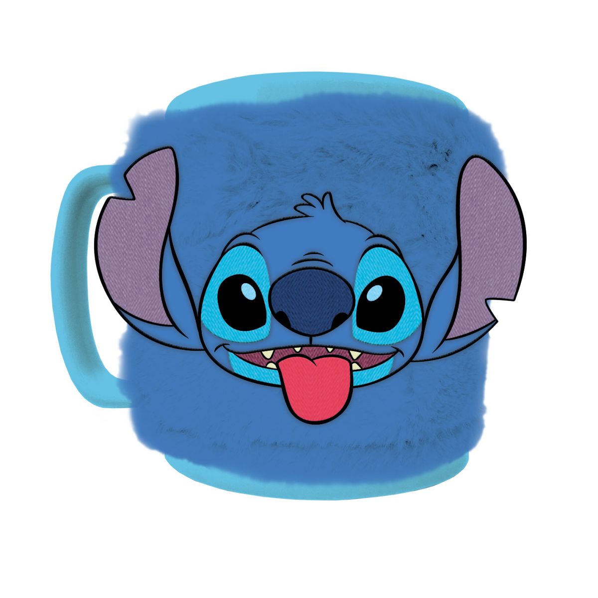 Pyramid International Lilo a Stitch hrnek s návlekem Stitch modrý