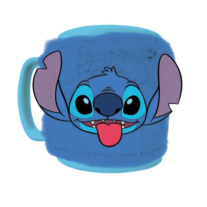Pyramid International Lilo a Stitch hrnek s návlekem Stitch modrý