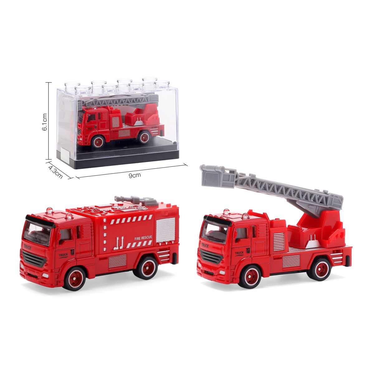 Sparkys Kovový model hasičského auta 1:64 - žebřík