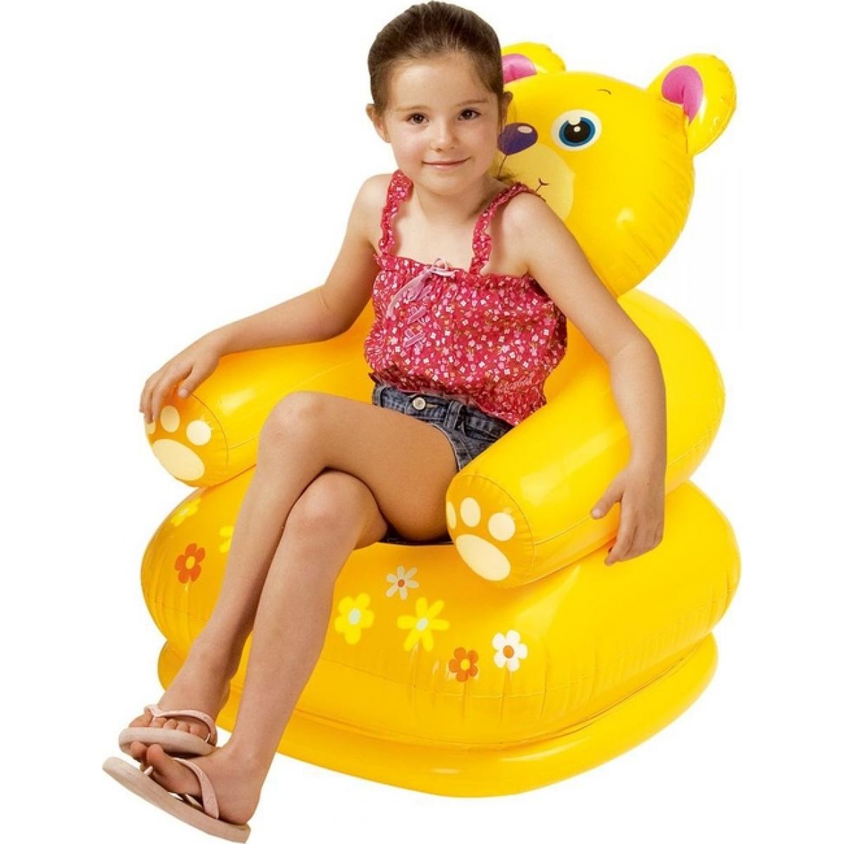Intex 68556 Nafukovací křeslo 65 x 64 x 74 cm - Medvěd
