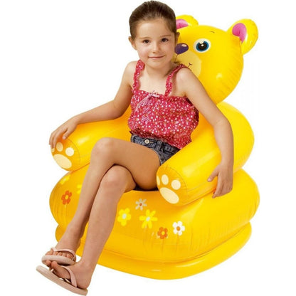 Intex 68556 Nafukovací křeslo 65 x 64 x 74 cm - Medvěd
