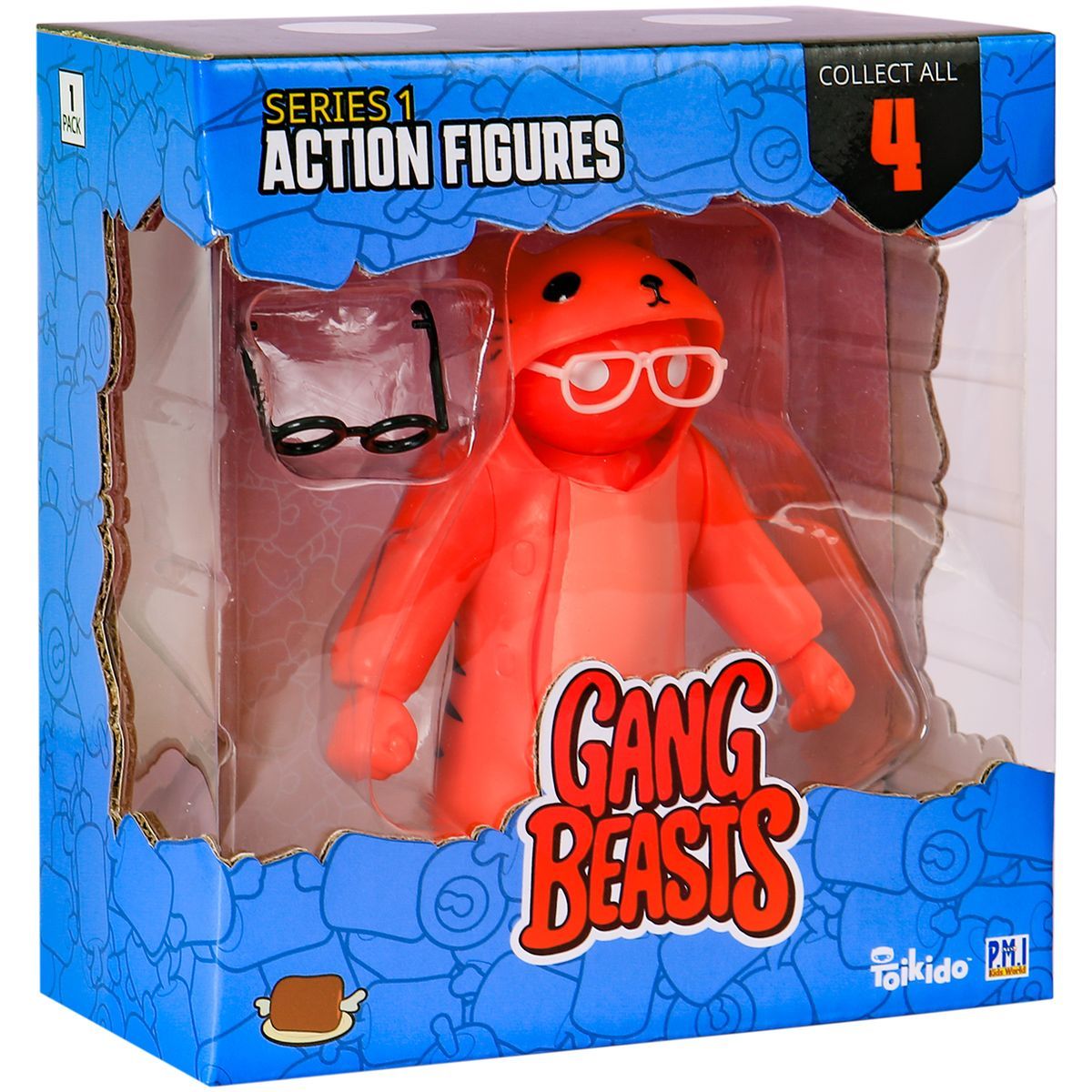 Figurka akční 11 cm Gang Beasts 1 pack série 1