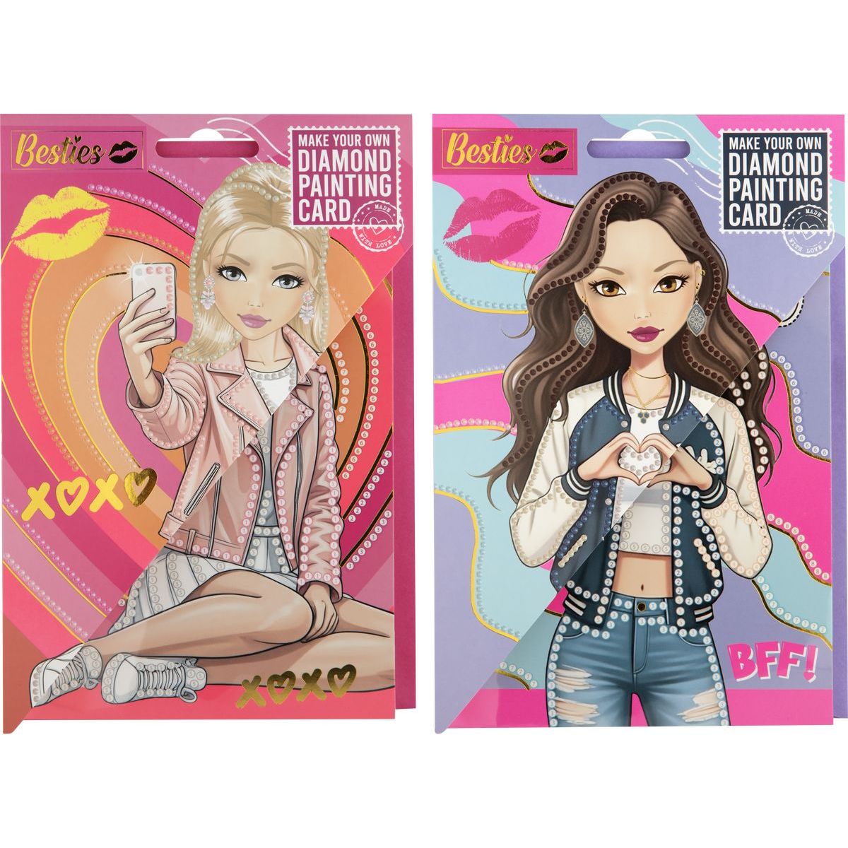 Craft Creative Diamantové malování Přáníčka Besties