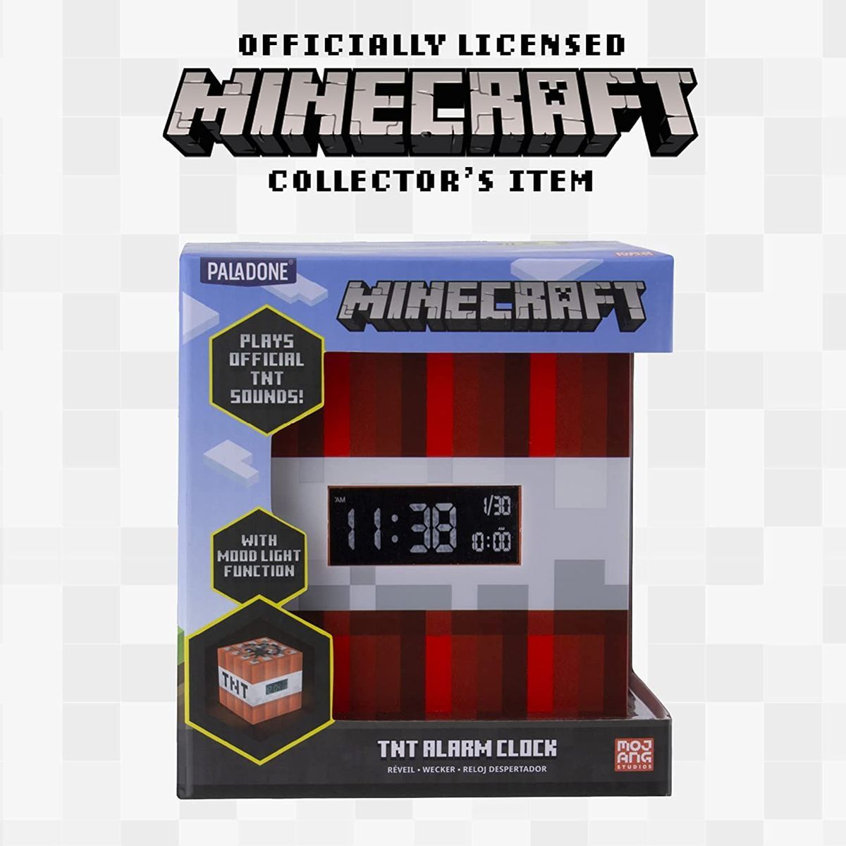 Epee Budík Minecraft TNT