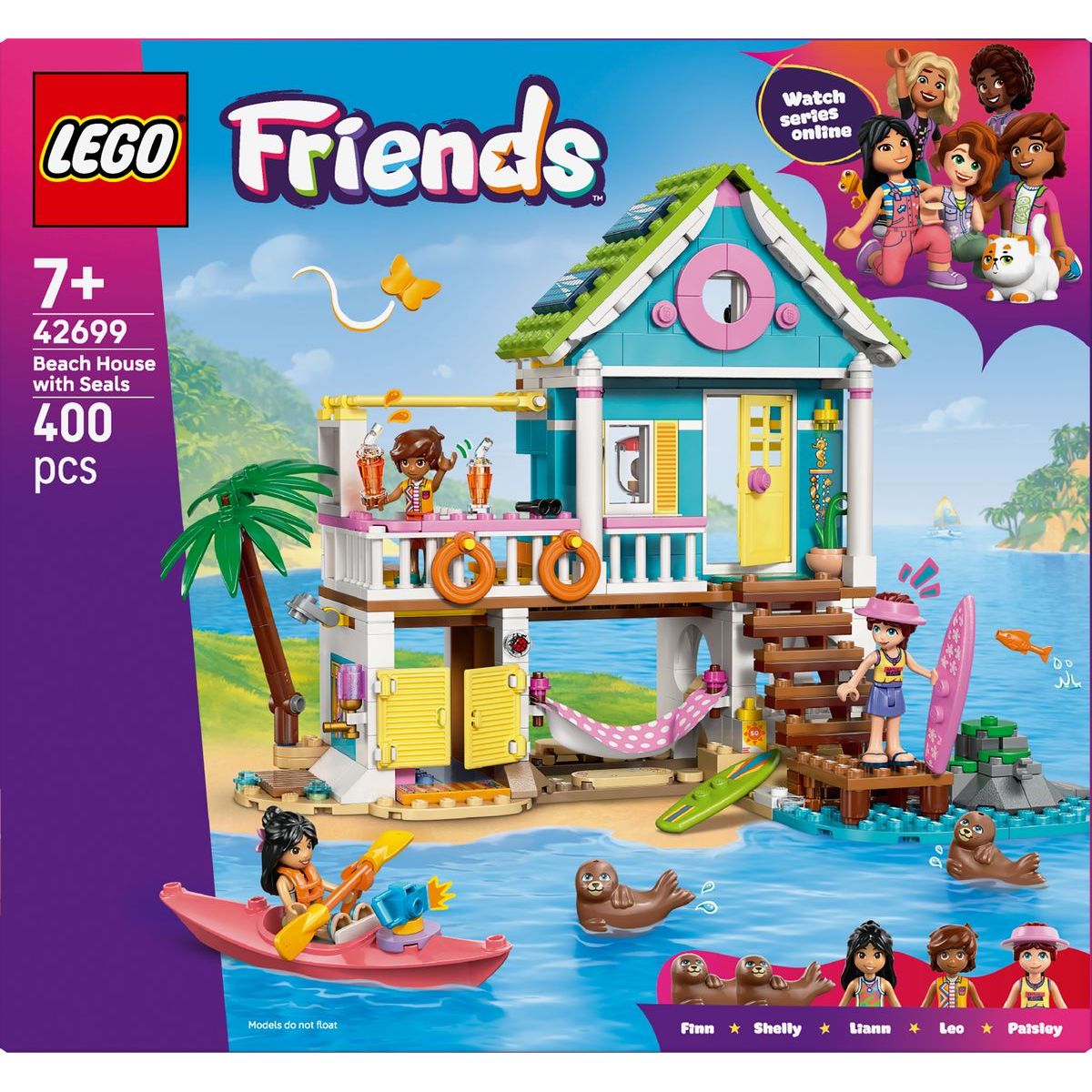 LEGO® 42699 Plážový dům s tuleni