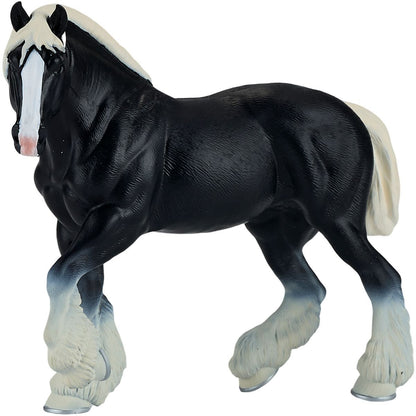 Mojo Kůň Clydesdale černý figurka
