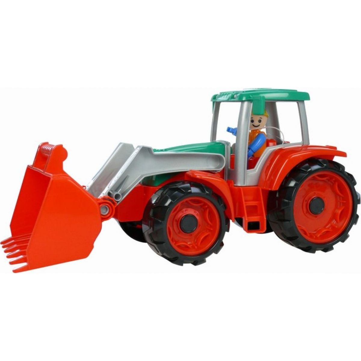 Lena Truxx Traktor s přívěsem na seno s ozdobným kartónem
