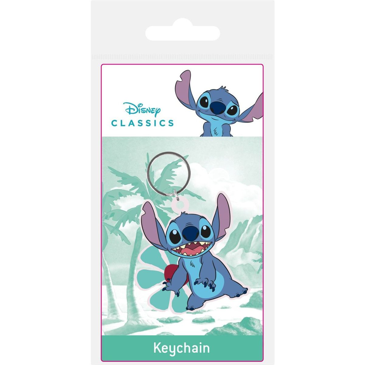 Pyramid International Lilo & Stitch Klíčenka gumová Stitch