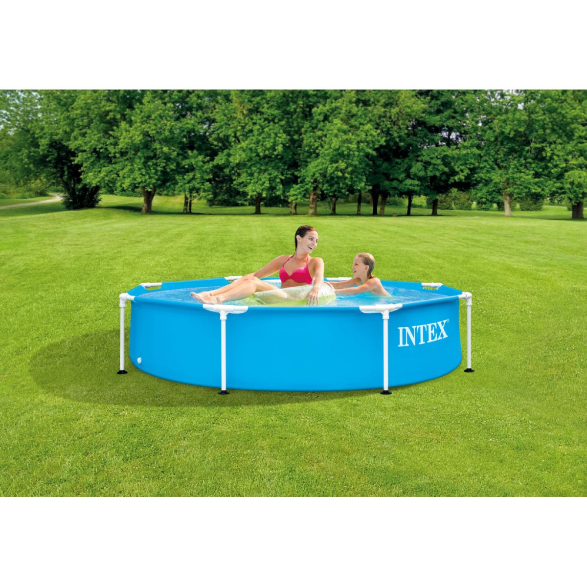 Intex 28205 Metal Frame Bazén 244 cm x 51 cm - Poškozený obal