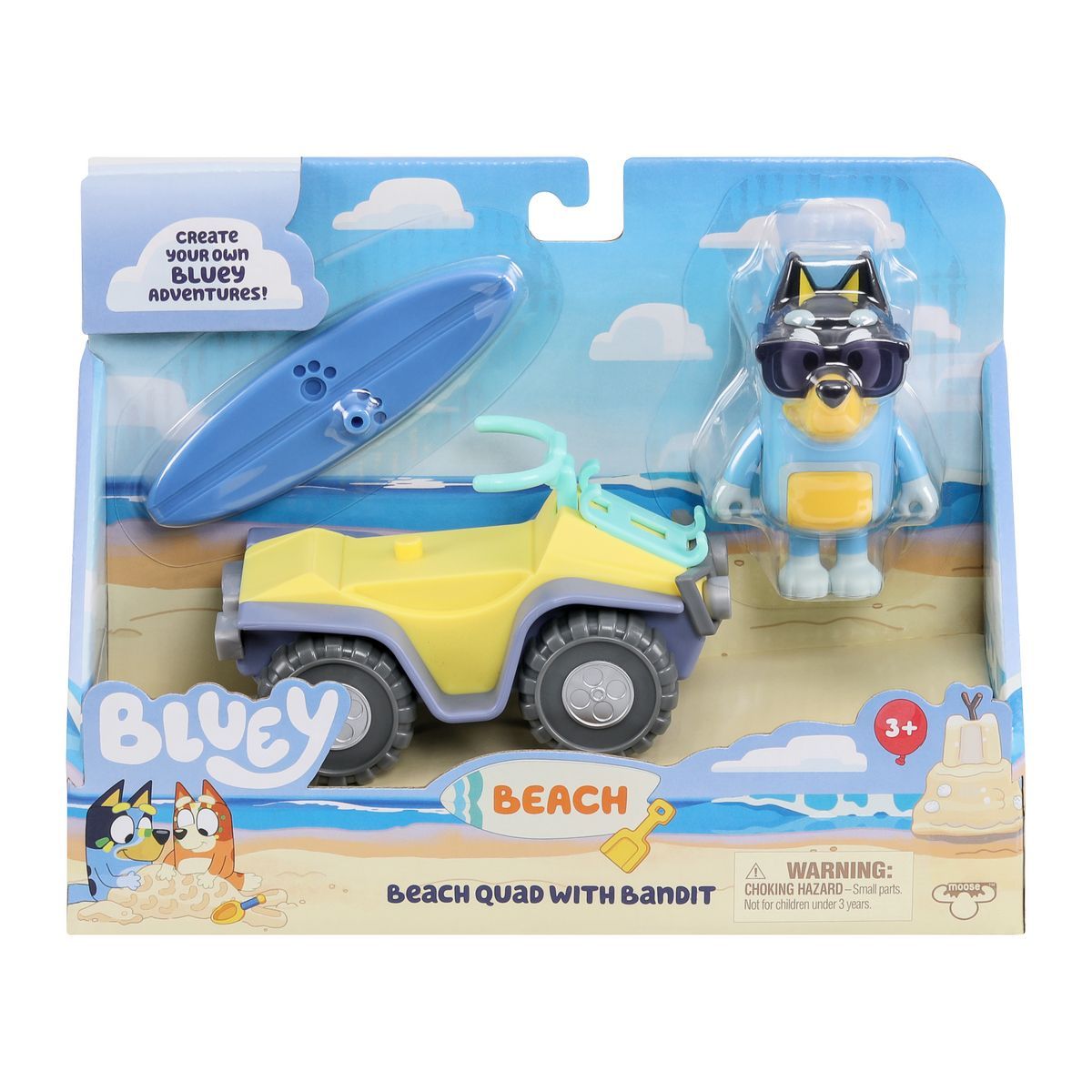 TM Toys Bluey plážové vozítko