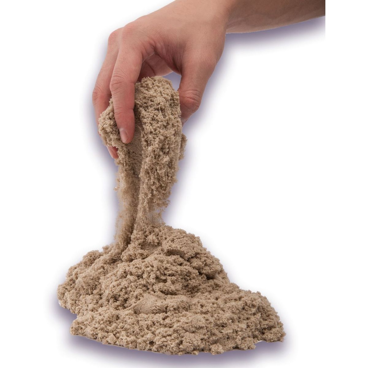 Kinetic Sand hnědý písek 0,9kg