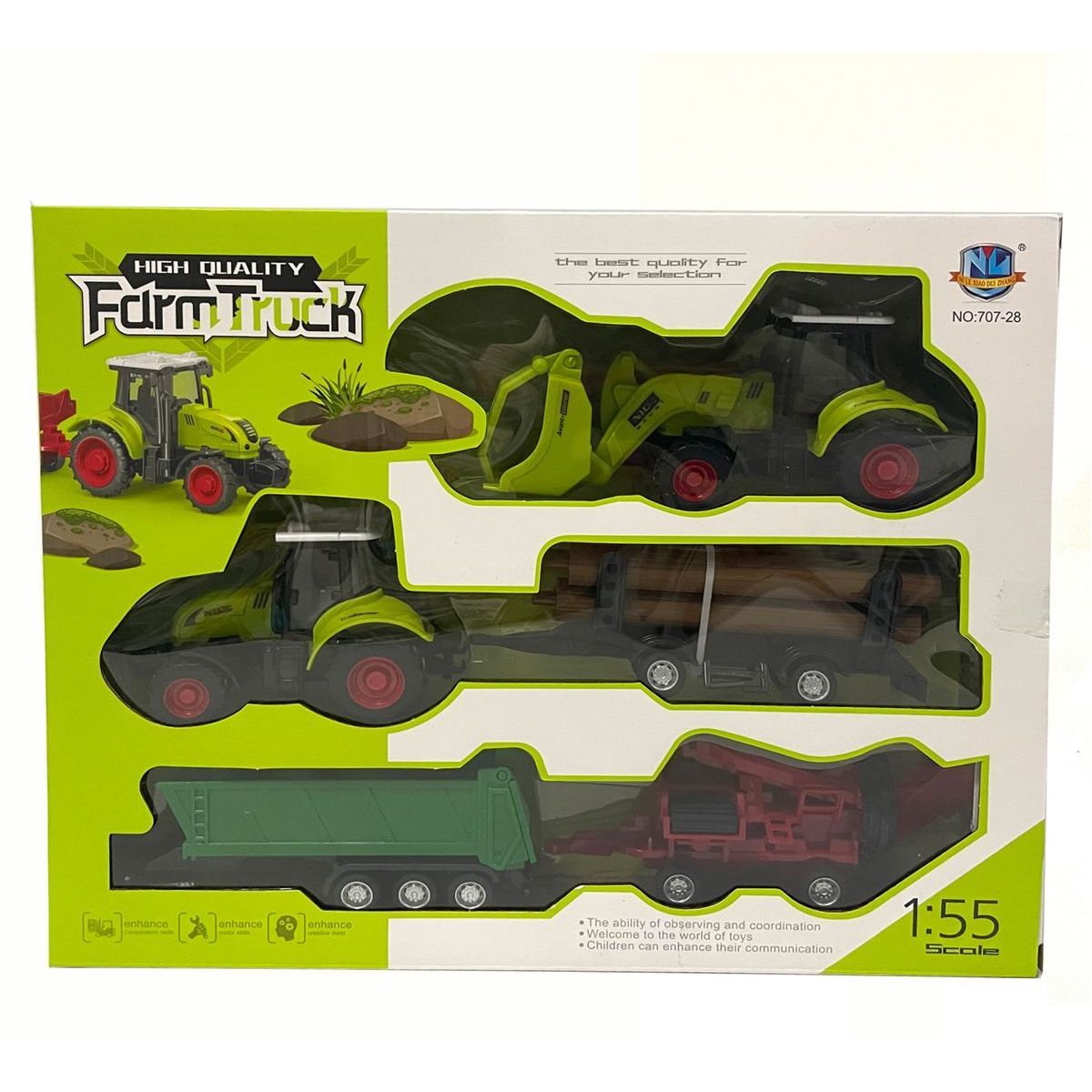 Alltoys Hrací set traktor