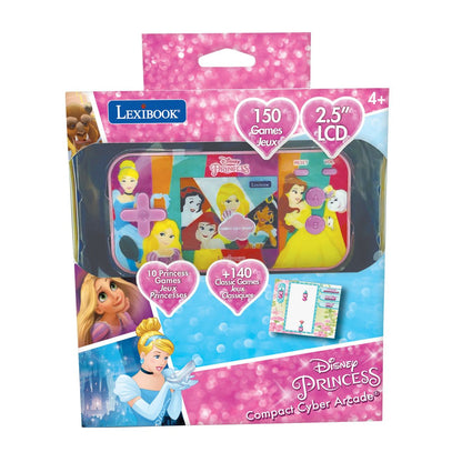 Lexibook Herní konzole 2,5'' Disney princezny 150 her