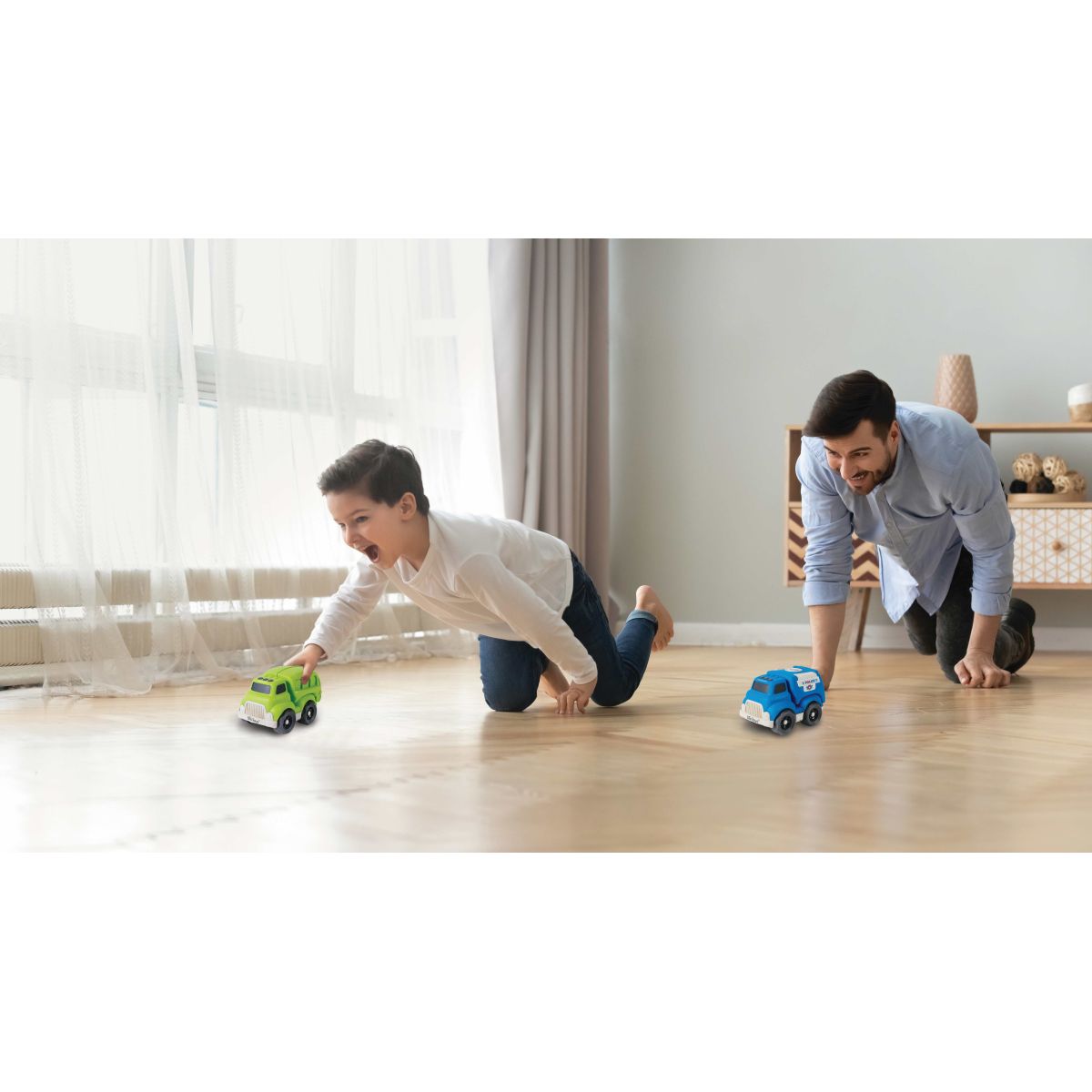 Lexibook Sada nákladních aut z bioplastu 18 cm