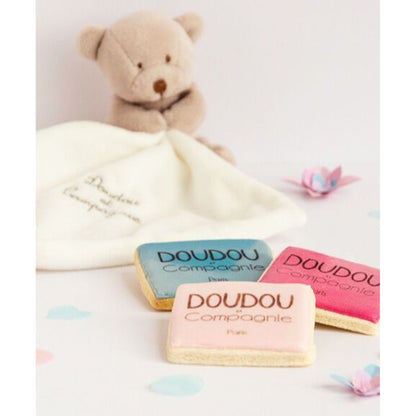 Doudou Dárková sada - medvídek s muchláčkem