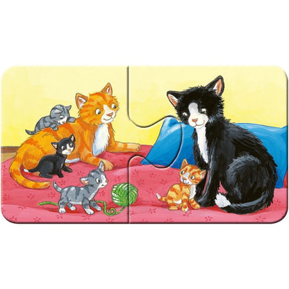 Ravensburger Puzzle Zvířátka na dvoře 9 x 2 dílků