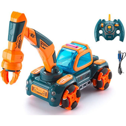 RC stavební auto 1 : 16 se třemi nástavci