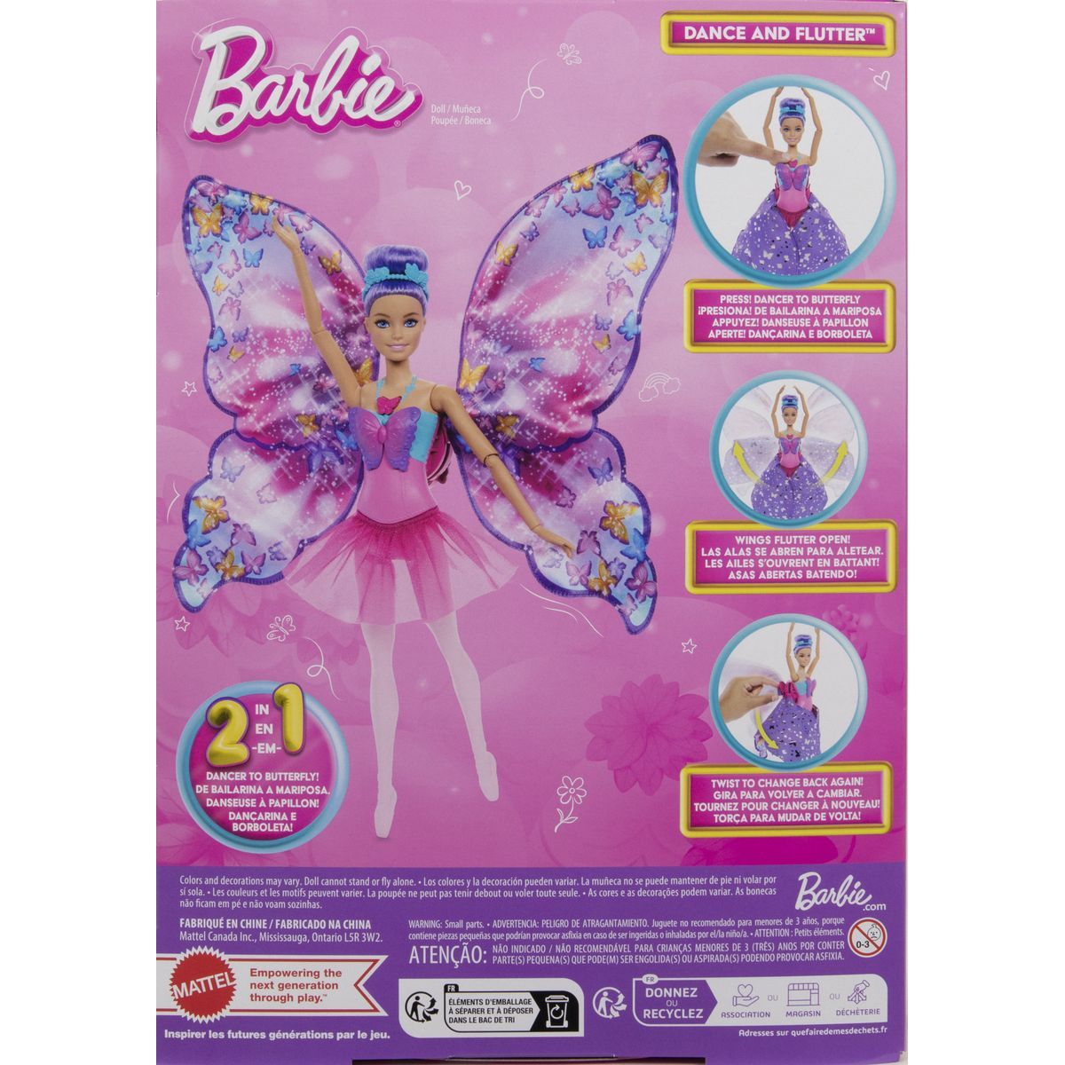 Barbie Tanečnice s motýlími křídly