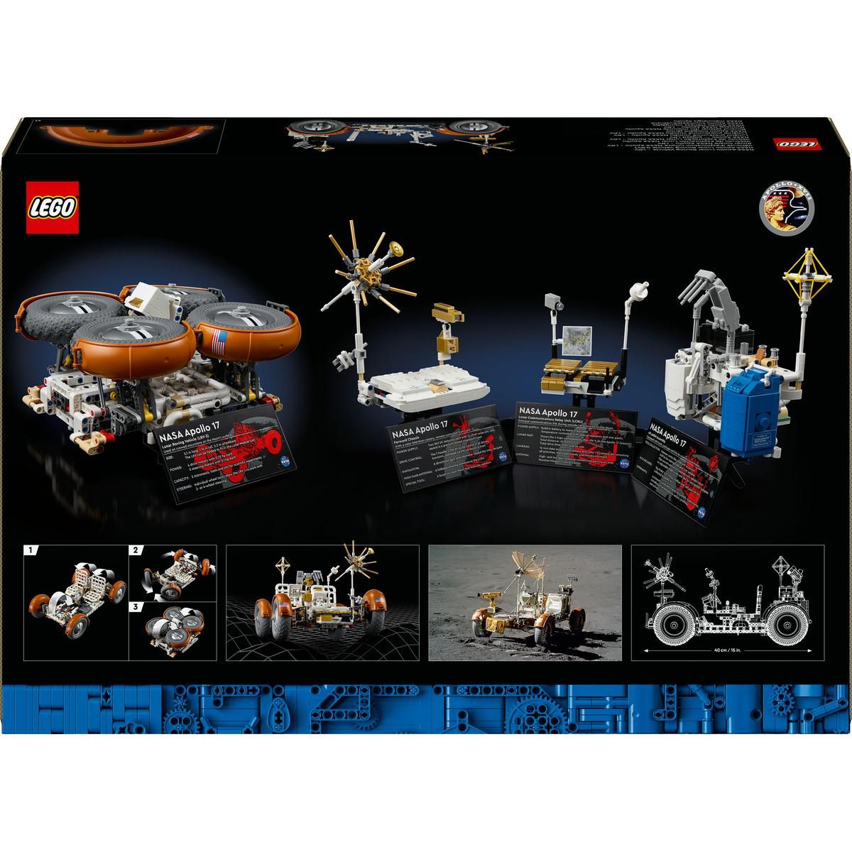 LEGO® Technic 42182 Lunární průzkumné vozidlo NASA Apollo - LRV