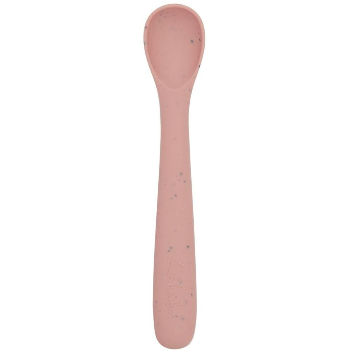 KikkaBoo Lžička Platinum Silicone Blush