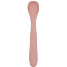 KikkaBoo Lžička Platinum Silicone Blush