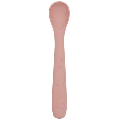 KikkaBoo Lžička Platinum Silicone Blush