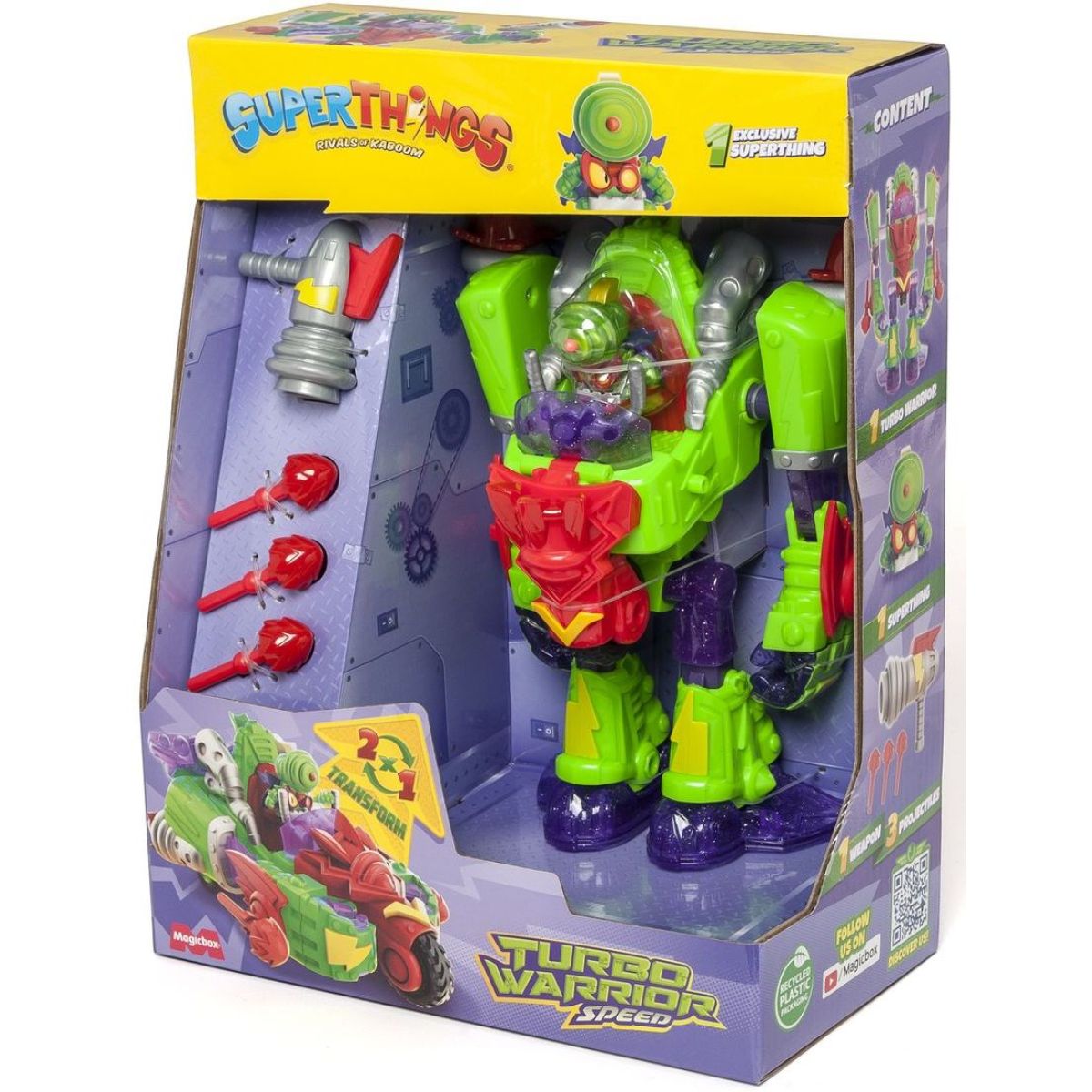 SuperThing S - Herní sada Turbo Warrior Speed