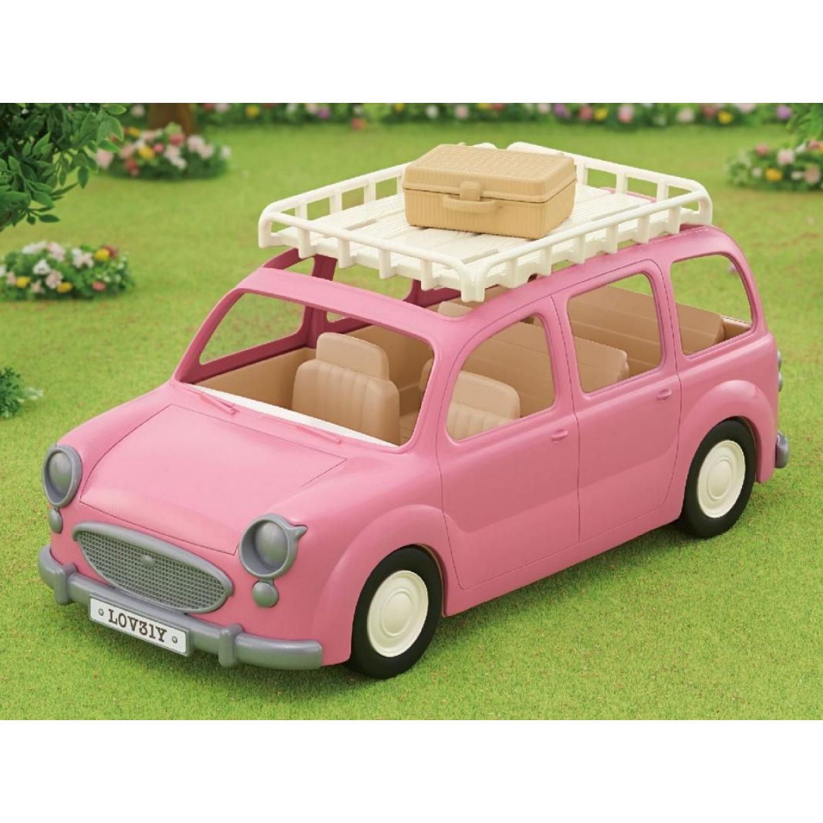 Sylvanian Families Rodinné auto růžové Van