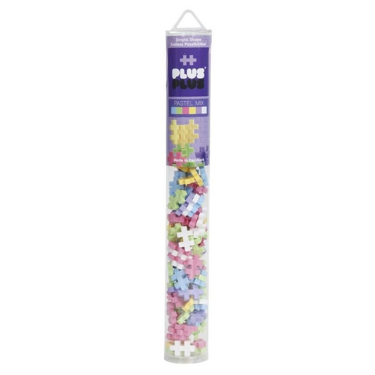 Plus Plus Stavebnice Mini Pastel Tuba mix 100 dílků
